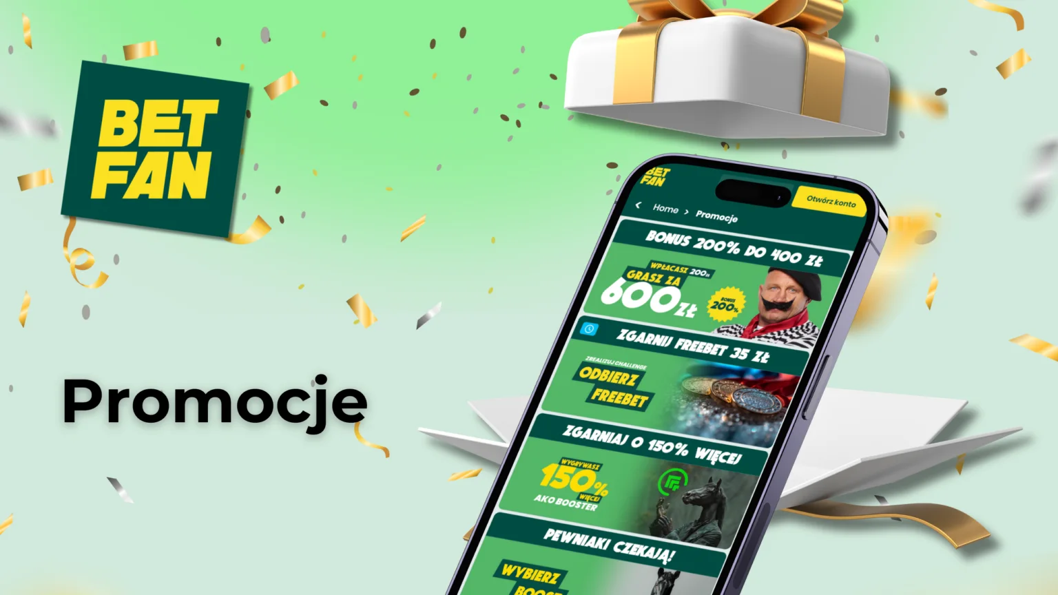 Zdobądź mnóstwo bonusów od bukmachera Betfan