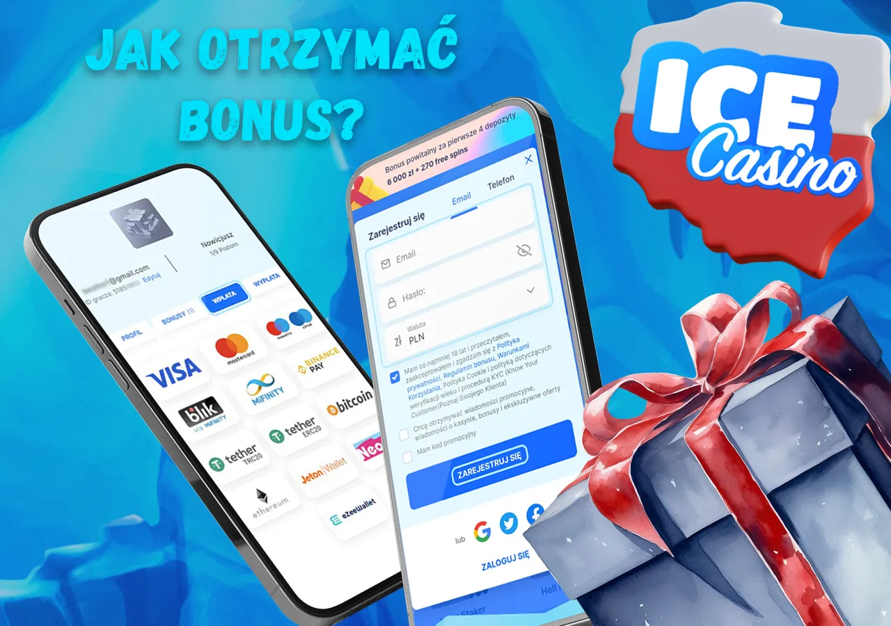Łatwy sposób na zdobycie bonusu, rejestrację i wpłatę w kasynie