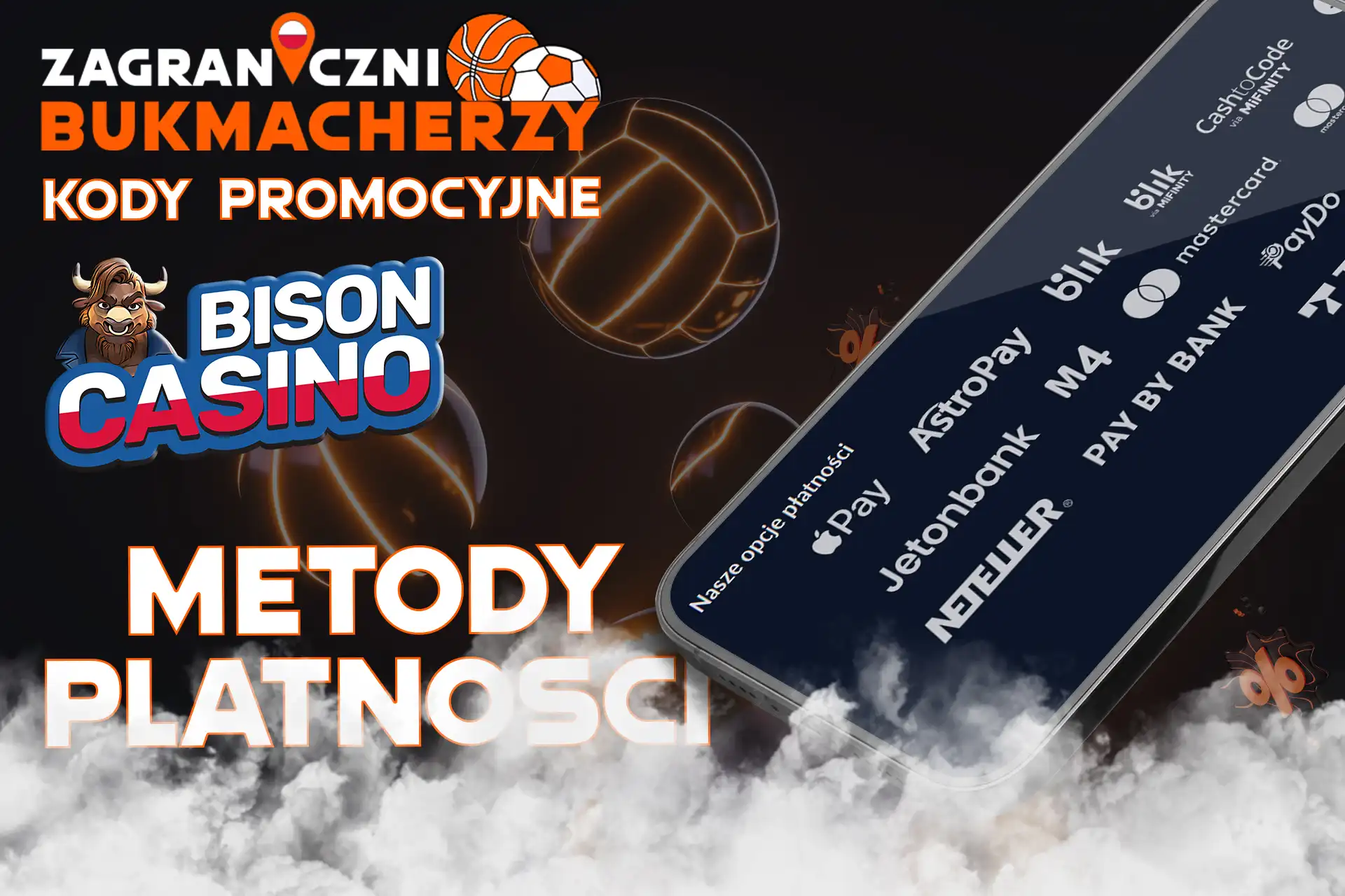 Różne metody płatności w kasynie Bison