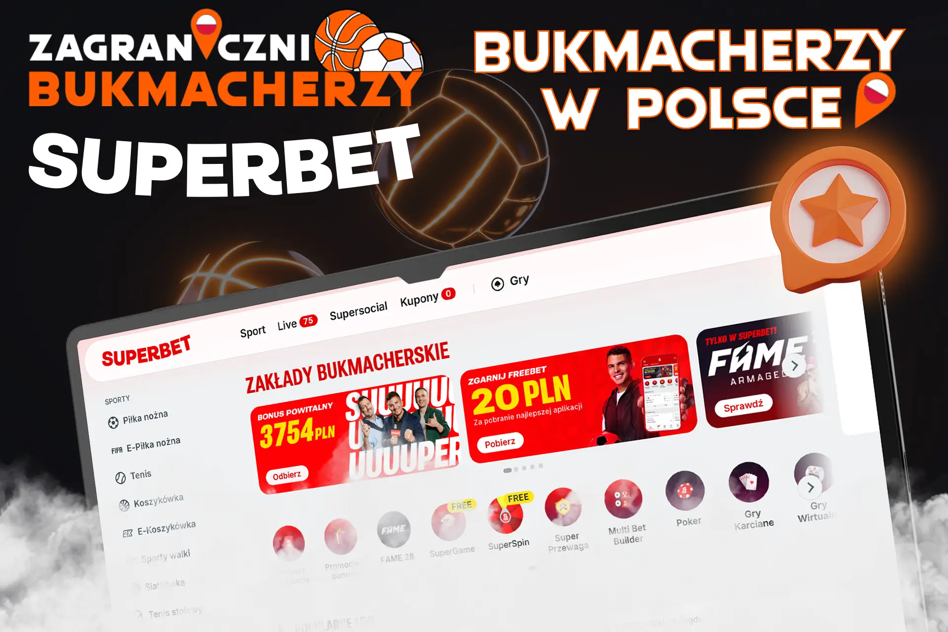 Polski bukmacher - Superbet