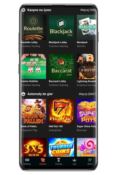 Kasyno GGBet na urządzeniu mobilnym