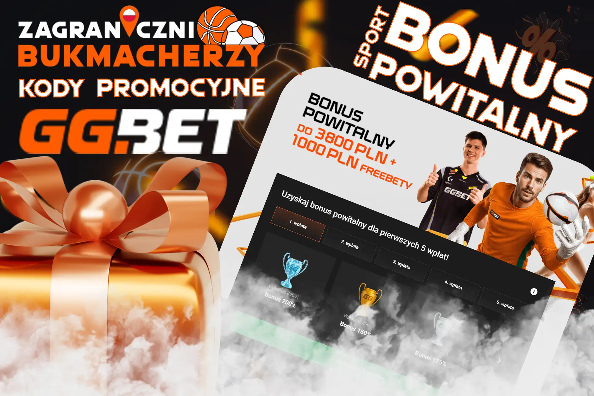 Odbierz swój bonus powitalny na sporty od GGBet